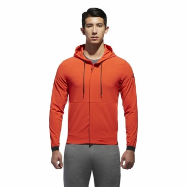 Träningsjacka Herr Adidas Mörk Orange