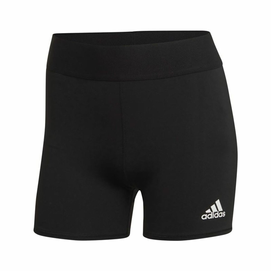 Sportshorts för kvinnor Adidas Techfit Period-Proof Svart 3"