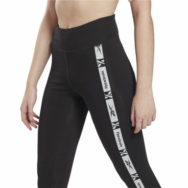 Sport-leggings, Dam Reebok TE Tape Svart