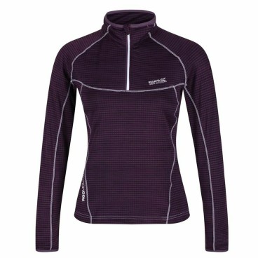 Långärmad t-shirt Dam Regatta Yonder Half-Zip Violett