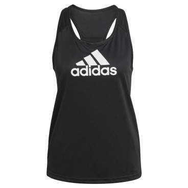 Tanktop, Dam Adidas Aeroready D2M Svart