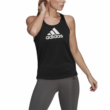 Tanktop, Dam Adidas Aeroready D2M Svart