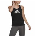 Tanktop, Dam Adidas Aeroready D2M Svart