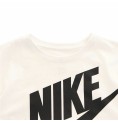 Barn T-shirt med kortärm Nike Icon Futura Vit