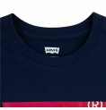 Barn T-shirt med kortärm Levi's Batwing Mörkblå