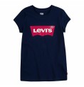 Barn T-shirt med kortärm Levi's Batwing Mörkblå