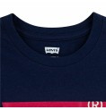 Barn T-shirt med kortärm Levi's Batwing Mörkblå