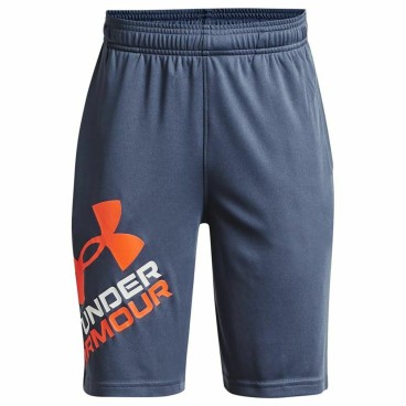 Sportshorts för barn Under Armour Prototype 2.0 Logo Blå