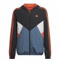 Sportjacka, Barn Adidas Colorblock Svart