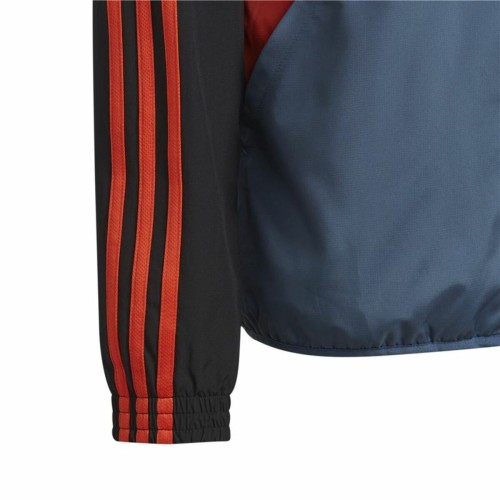 Sportjacka, Barn Adidas Colorblock Svart