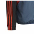 Sportjacka, Barn Adidas Colorblock Svart