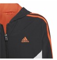 Sportjacka, Barn Adidas Colorblock Svart