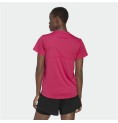 T-shirt med kortärm Dam Adidas Designed 2 Move Logo Fuchsia