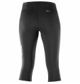 Sport-leggings, Dam Salomon Agile Mid Tight Svart