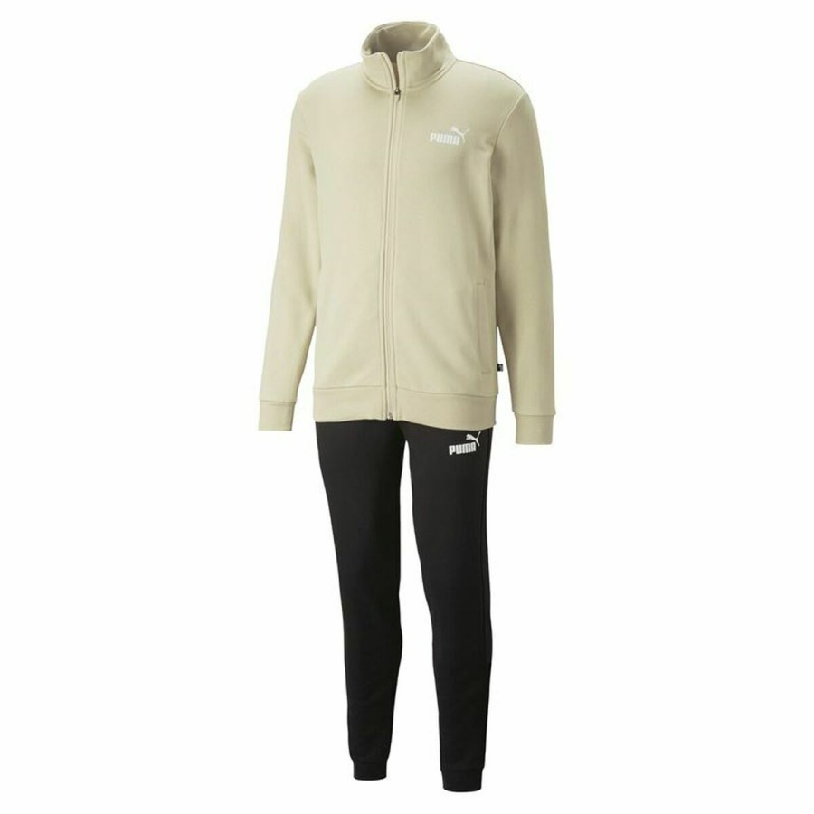 Träningskläder, Vuxen Puma Clean Sweat Suit Tr Beige