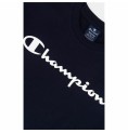 T-shirt med kortärm Herr Champion Crewneck Blå