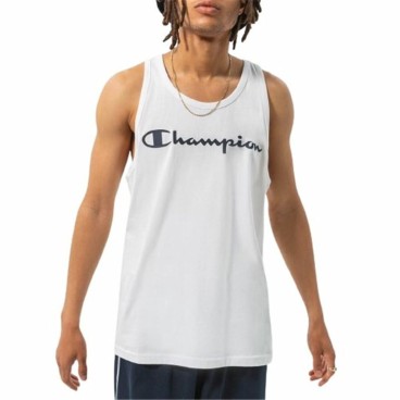 Ärmlös sporttröja Herr Champion Tank Top Vit