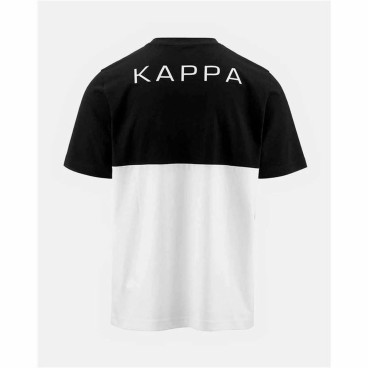 T-shirt med kortärm Herr Kappa Edwin CKD Vit Svart