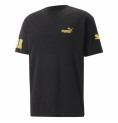 T-shirt med kortärm Herr Puma Power Summer Svart Unisex