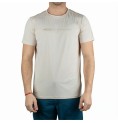 T-shirt med kortärm Herr +8000 Uvero Beige