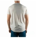 T-shirt med kortärm Herr +8000 Uvero Beige