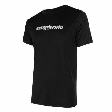 T-shirt med kortärm Herr Trangoworld Cajo Th Svart