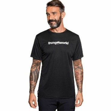 T-shirt med kortärm Herr Trangoworld Cajo Th Svart