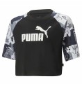 Barn T-shirt med kortärm Puma Ess+ Street Art Svart