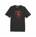 T-shirt med kortärm Herr Puma Ferrari Race Tonal B Svart