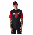 T-shirt med kortärm Herr New Era NBA Colour Insert Chicago Bulls Svart