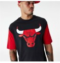 T-shirt med kortärm Herr New Era NBA Colour Insert Chicago Bulls Svart