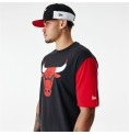 T-shirt med kortärm Herr New Era NBA Colour Insert Chicago Bulls Svart