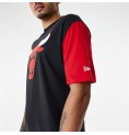 T-shirt med kortärm Herr New Era NBA Colour Insert Chicago Bulls Svart