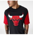 T-shirt med kortärm Herr New Era NBA Colour Insert Chicago Bulls Svart