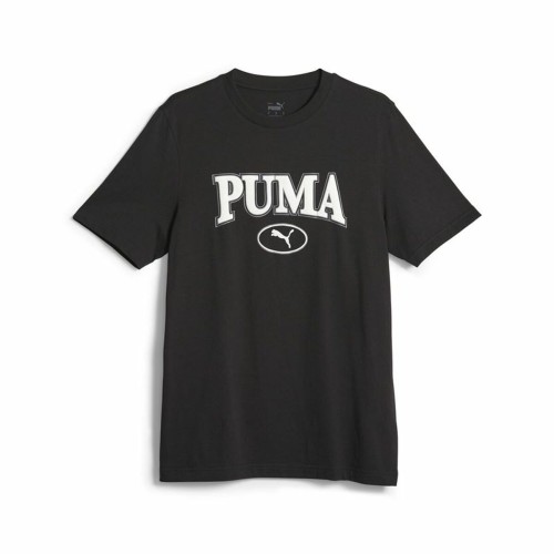 T-shirt med kortärm Herr Puma Squad Svart