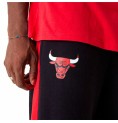 Byxor för vuxna New Era NBA Colour Block Chicago Bulls Svart Män