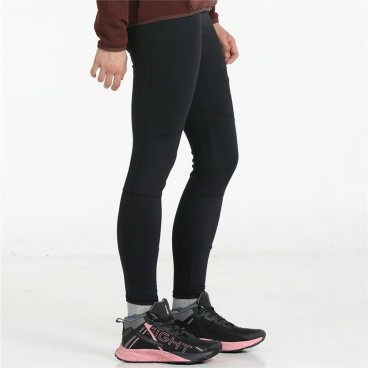 Sport-leggings, Dam +8000 Monteba Svart