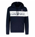 Tröja med huva Barn Le coq sportif BAH Hoody N°1 Marinblå