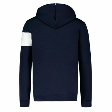 Tröja med huva Barn Le coq sportif BAH Hoody N°1 Marinblå