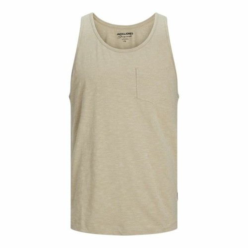 Tanktop, Herr Jack & Jones Jortampa Slub Beige