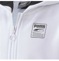 Sportjacka, Barn Rebel Puma Block Full-Zip Hoodie  Vit