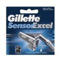 Påfyllnadsförpacking - rakblad Sensor Excel Gillette 29754