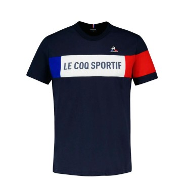 T-shirt med kortärm Herr TRI TEE SS Nº1 M SKY CAPTAIN Le coq sportif 2310010 Marinblå