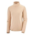 Sportjacka, Dam Salomon Outrack Half Zip Mid Rosa