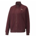 Sportjacka, Dam Puma Fit Sherpa Mörkröd