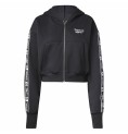 Sportjacka, Dam Reebok Tape Pack Full Zip Svart