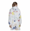 Sportjacka, Dam Adidas Essentials Multi-Colored Logo Vit