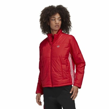 Sportjacka, Dam Adidas Originals Puffer Röd