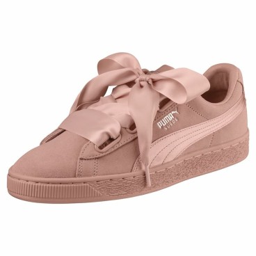 Gymnastiksko, Dam Puma Suede Heart Ep Gul