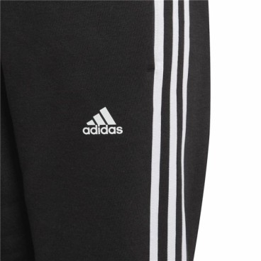 Nederdel träningsoverall för barn Adidas  Essentials 3 Ban Svart